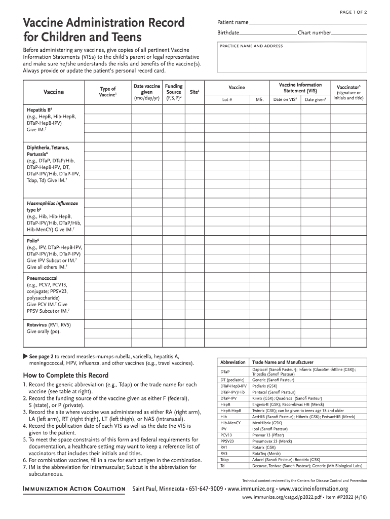 Michigan Immunization Records Fill Out And Sign Printable PDF 