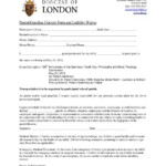 Parent Guardian Consent Form And Liability Waiver Diocese Of