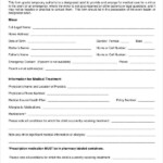 Printable Medical Release Form That Are Resource Pierce Blog