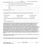 Printable Release Of Information Form Pdf Fill Out And Sign Printable