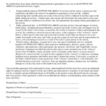 Printable Sample Release And Waiver Of Liability Agreement Form