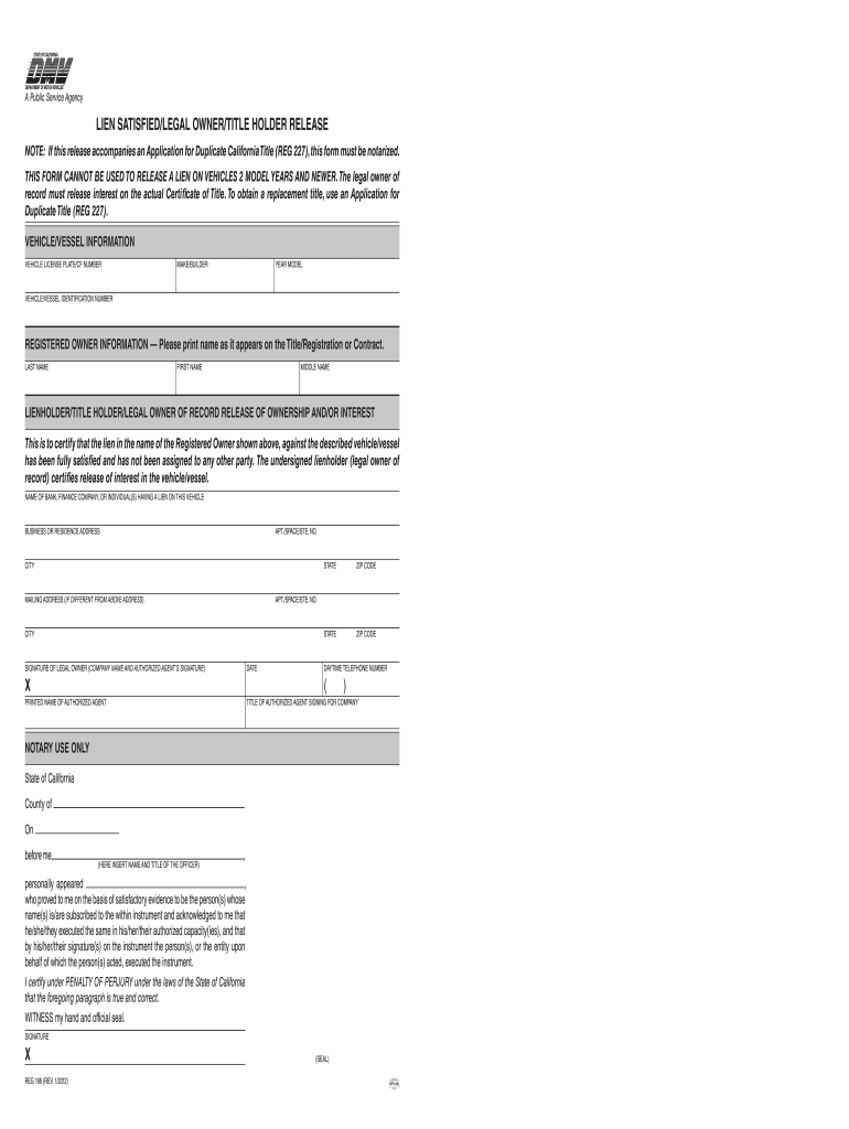 Reg 166 Fill Out And Sign Printable PDF Template SignNow