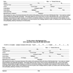 Registration Form City Of Auburn Hills Printable Pdf Download