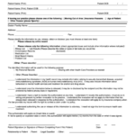 Release Form Of Medical Records From Pediatric Health Care Alliance Pa