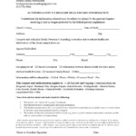 Release Of Information Form By Becky Peterson Counseling Issuu