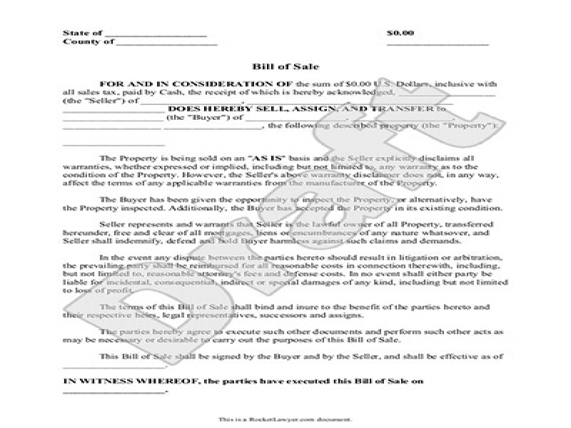 Release Of Liability Form Car Sale Template Bill Of Sale Form Printable 