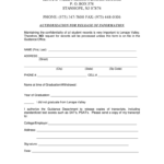Release Of School Records Form Template Fill Out And Sign Printable