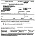 Sample Medical Records Release Form Mous Syusa