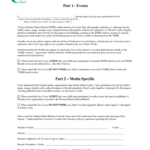 Student Media Release Form In Word And Pdf Formats