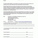 Toxic Mold Disclosure EZ Landlord Forms