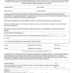 UNC FERPA Student Consent To Release Information 2019 Fill And Sign