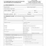 10 Medical Release Forms Free Sample Example Format