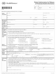 2020 Form Health Partners 18534 Fill Online Printable Fillable Blank