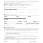 2021 Form HCCA CCB CHC Exam Application Fill Online Printable