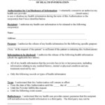 30 Medical Release Form Templates Templatelab Mental Health Release