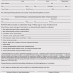 43 FREE Medical Record Release Forms Consent Word PDF