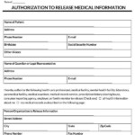 45 Free Medical Record Release Forms Of Every State HIPAA Word PDF