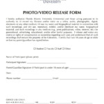 53 FREE Photo Release Form Templates Word PDF Template Lab