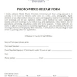 53 FREE Photo Release Form Templates Word PDF TemplateLab