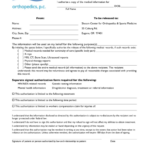 82 Medical Records Request Form Free To Edit Download Print CocoDoc