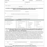 94 Hipaa Authorization To Release Medical Information Form Page 2