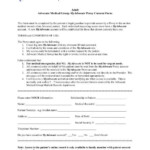 Adult Advocate Medical Group MyAdvocate Proxy Consent Form