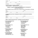 Authorization Form For Release Of Health Information Form Planned