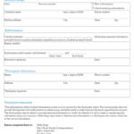 Authorization To Release Information Form Wells Fargo ReleaseForm