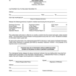 AUTHORIZATION TO RELEASE MEDICAL RECORD INFORMATION Fill Out Sign