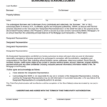 Bank Of America Third Party Authorization Form Fill Out And Sign