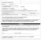 Binghamton University Status Application Form Printable Pdf Download