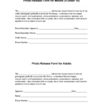 Blank Photography Print Release Form Howtodoeyelinernaturalsimple