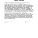 Bounce House Liability Release Doc Template PdfFiller