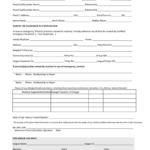 Brazos Little League Medical Release Form ReleaseForm