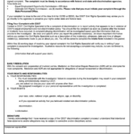 Cdot Form 889 Eeo Intake Complainant Investigation Consent