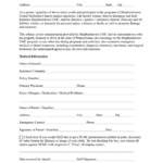 Church Liability Release Form In Word And Pdf Formats