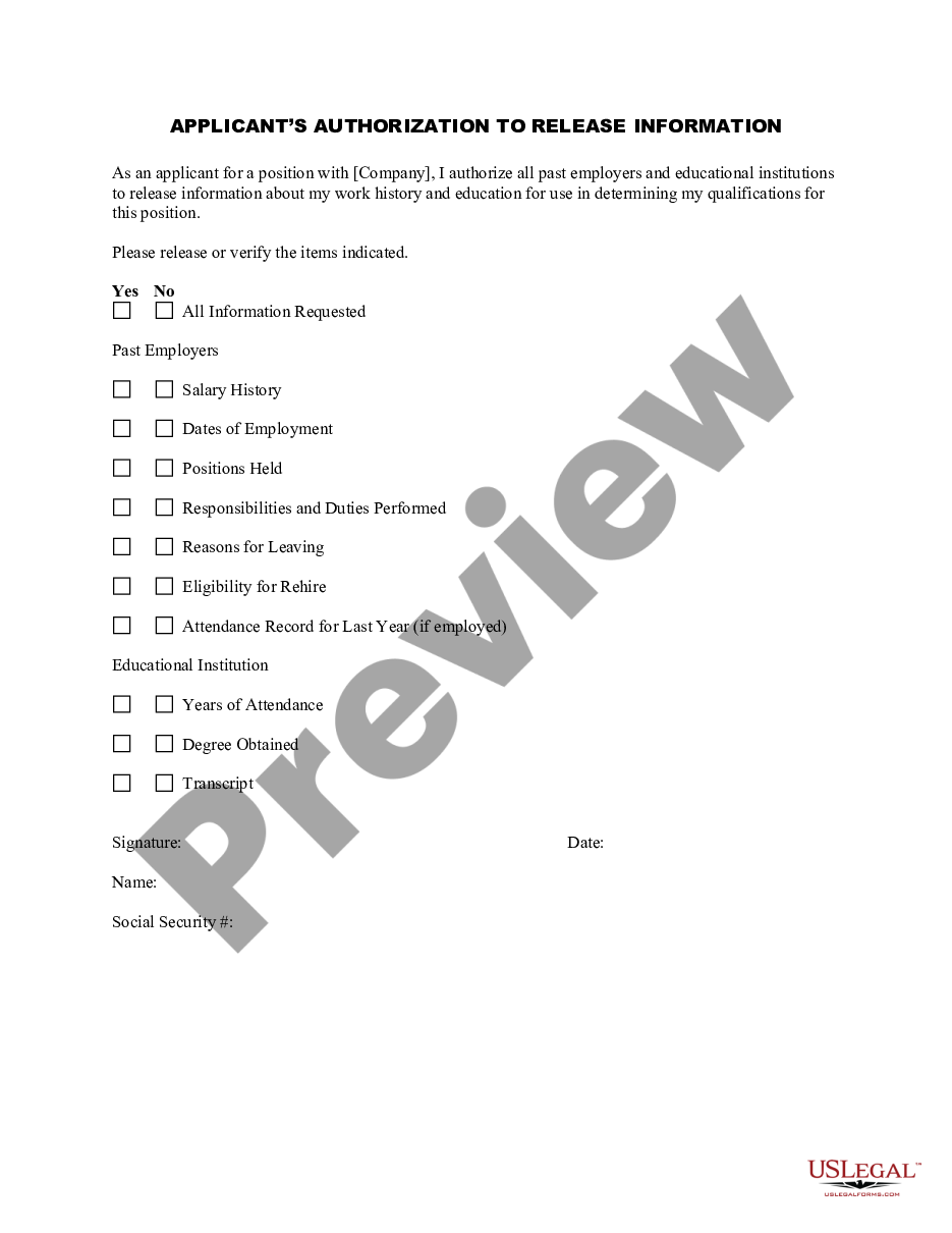 Delaware Applicant s Authorization To Release Information Applicant