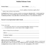 Dental Patient Release Letter Sample Printable Medical Forms Letters