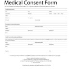 Dfps Medical Consent Form 2022 Printable Consent Form 2022