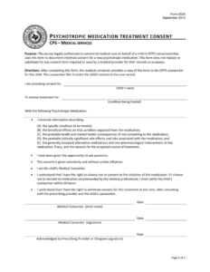 Dfps Medical Consent Form 2022 Printable Consent Form 2022