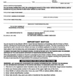 DMV Notice Of Release Of Liability Form In 2021 How To Memorize