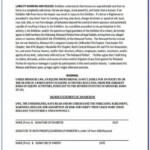 Equine Liability Release Form California Form Resume Examples