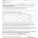 Fillable Consent For Release Of Protected Health Information Printable