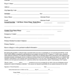 Fillable Medical Release Form Youth Soccer Printable Pdf Download