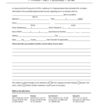 Fillable Model Privacy Form Printable Forms Free Online