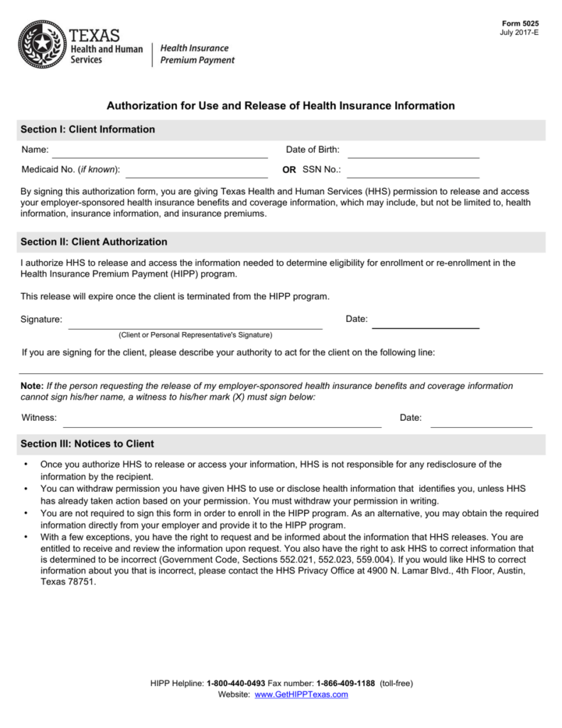 Form 5025 Download Fillable PDF Or Fill Online Authorization For Use 