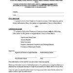 Form F Consent For The Release Of Confidential Information PDF