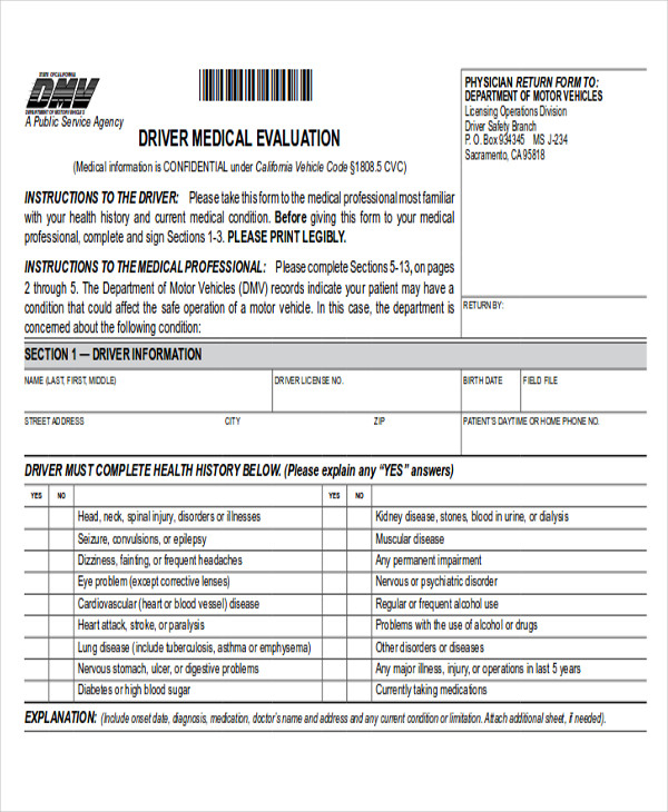 FREE 10 Sample DMV Release Forms In MS Word PDF