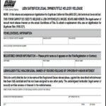 FREE 10 Sample DMV Release Forms In MS Word PDF