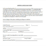 FREE 11 Medical Release Forms In PDF Word